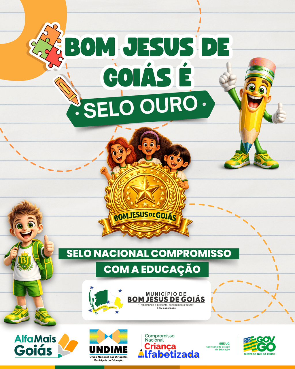 Somos Selo Ouro mais uma vez.