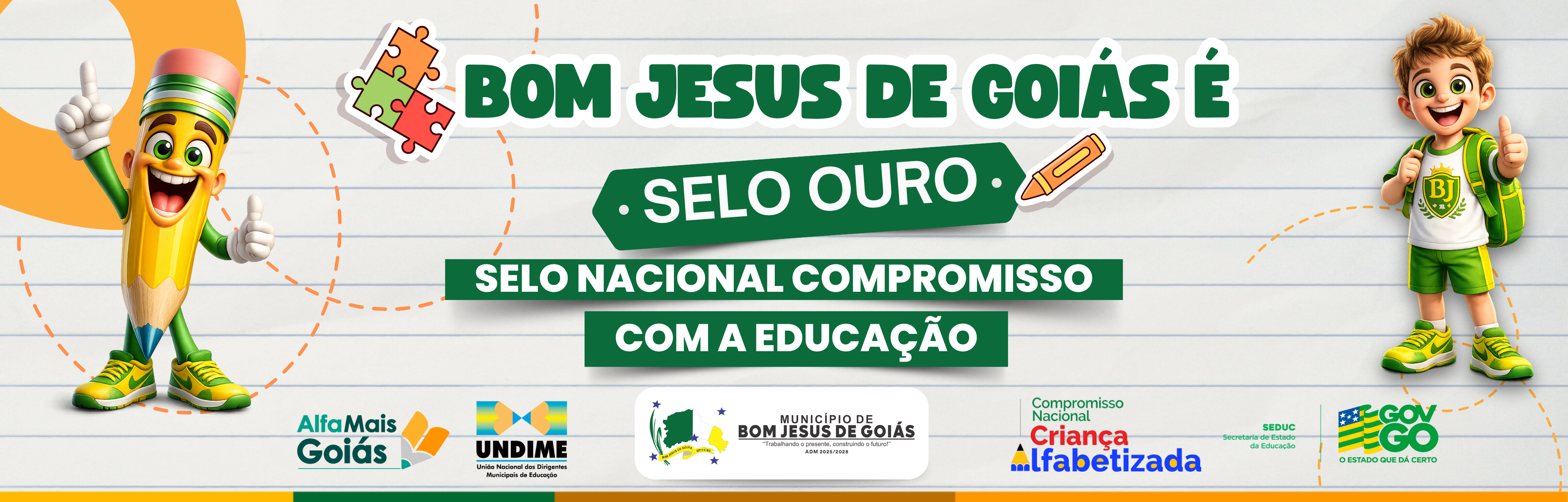 Somos Selo Ouro mais uma vez.